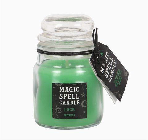 Green Tea 'luck' Mini Candle Jar