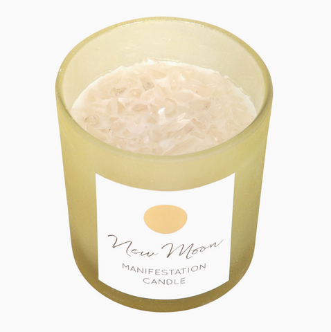 New Moon Manifestation Candle