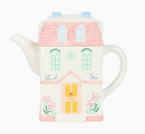 Pastel House Shaped Teapot