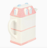 Pastel House Shaped Teapot