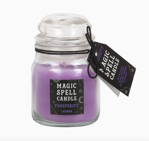 Lavender 'prosperity' Mini Candle Jar
