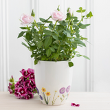 Wildflower Floral Ceramic Plant Pot
