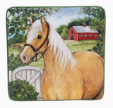 Clover Farm Horse Salad Plate (4 variants)