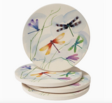Cork Backed Absorbent Coasters 4 Pack (Multiple Styles)