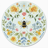 "Floral Bee" Lazy Susan Turntable