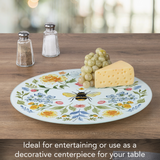 "Floral Bee" Lazy Susan Turntable