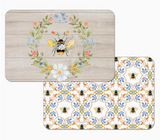 Plastic Reversible Rectangular Placemats (Multiple Styles)