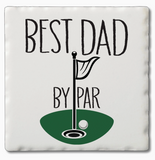 Single Absorbent Stone Tumbled Tile Coaster (Multiple Styles)