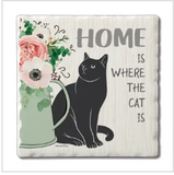 Single Absorbent Stone Tumbled Tile Coaster (Multiple Styles)