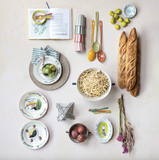 Hand-Painted Hotel Restaurant Plate (12 Styles)