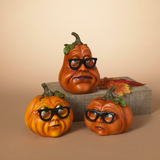 5.3" Resin Halloween Pumpkin