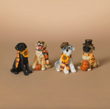 4.1"H Resin Harvest Dog (4 Variants)