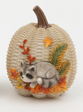 6.6" Harvest Pumpkin w/ Animal (3 Variants)