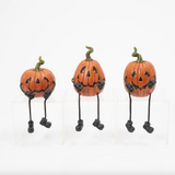 4.9"H Resin Halloween Pumpkin (3 Variants)