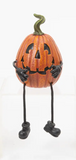 4.9"H Resin Halloween Pumpkin (3 Variants)