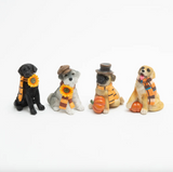 4.1"H Resin Harvest Dog (4 Variants)
