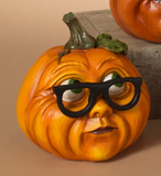 5.3" Resin Halloween Pumpkin