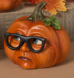 5.3" Resin Halloween Pumpkin