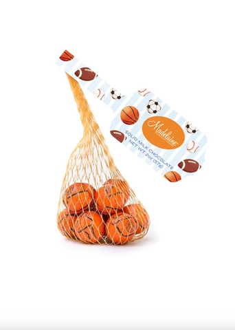2 oz. Basketball Mesh Bag
