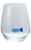 Wine Glass w Hand-Blown Figure (8 Styles)