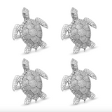 Sea Turtle Zinc Napkin Rings