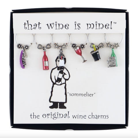 Sommelier Wine Charms
