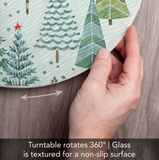 "Jolly Trees" Lazy Susan Turntable