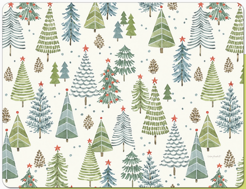 "Jolly Trees" Flexible Cutting Board Mats