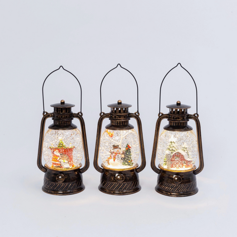 8" Lighted Spinning Water