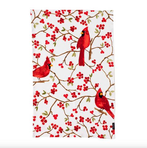 Tea Towel Cardinal