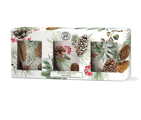 White Spruce Votive Gift Set
