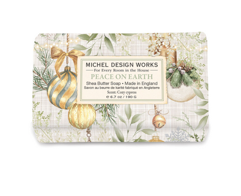 Peace On Earth Medium Bath Soap Bar