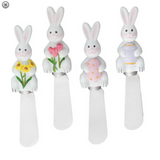 Set of 4 Holiday Cheese Spreaders (Multiple Styles)