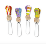 Set of 4 Cheese Spreaders (Multiple Styles)