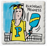 Single Absorbent Stone Tumbled Tile Coaster (Multiple Styles)