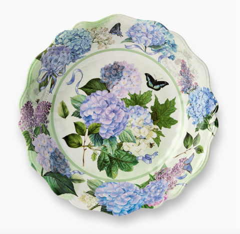 Garden Path Melamine Large Serving Bowl 13.75" X 2.75"