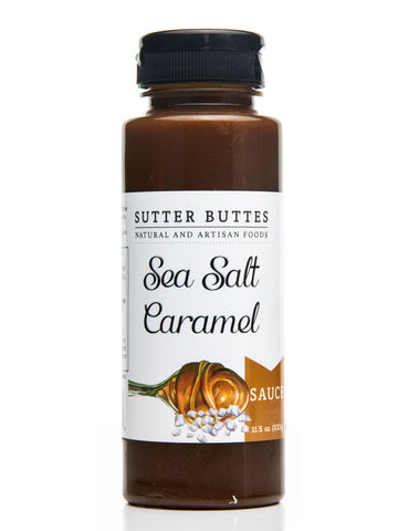Sutter Buttes Sea Salt Caramel Sauce