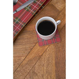Tartan Harboard Coaster