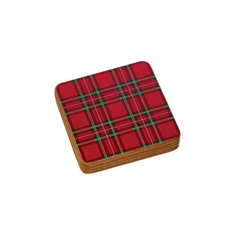Tartan Harboard Coaster