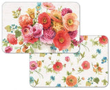 Plastic Reversible Rectangular Placemats (Multiple Styles)