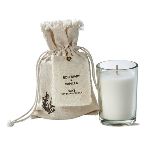 Mood Rosemary & Vanilla Soy Blend Candle