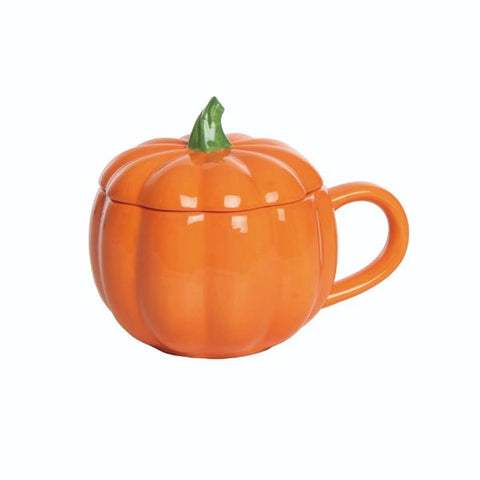 Pumpkin Mug w/ Lid