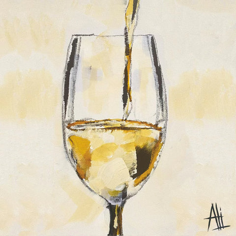 "The Art Of White Wine" Napkins