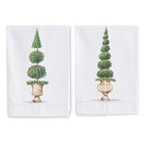 Handpainted Shrubs Guest Towel (2 Variants)