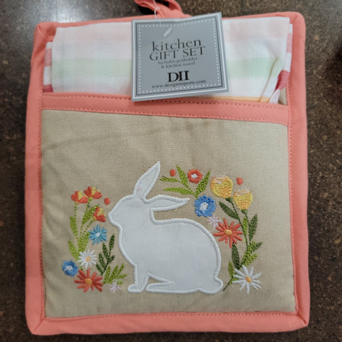 Spring Meadow Potholder Gift Set