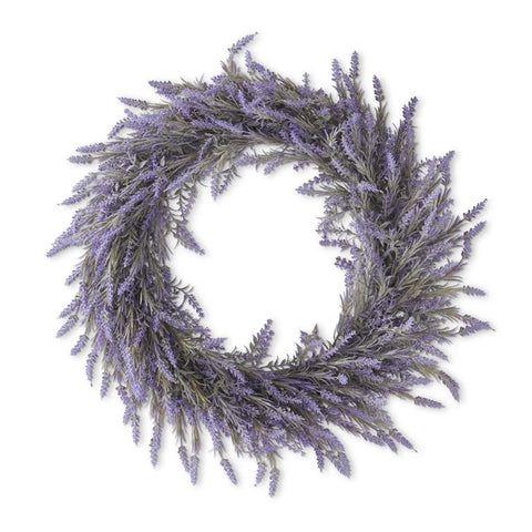 24" Lavender Wreath