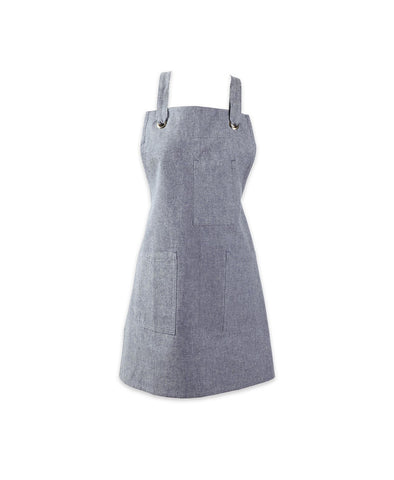 Navy Chambray Pantry Apron