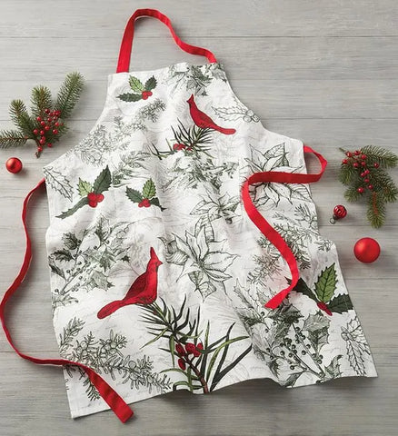 Holiday Botanical Apron