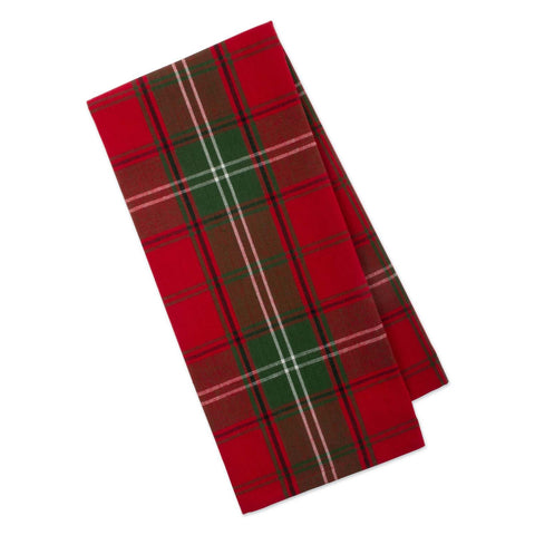 Vintage Tartan Plaid Dishtowel