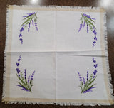 Lavender Sprigs Cloth Napkin